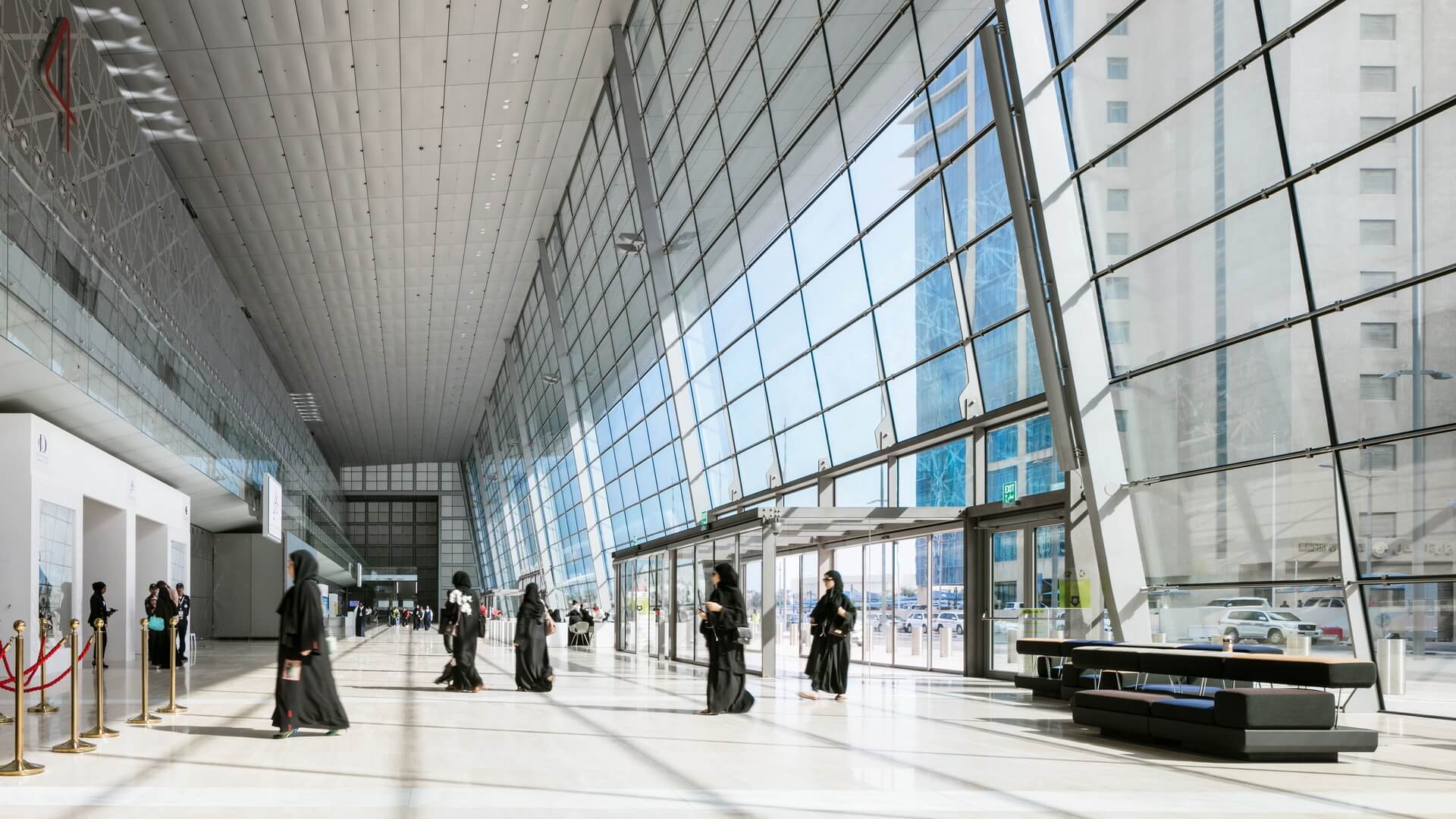 Doha Convention Center (Architecture: JAHN)